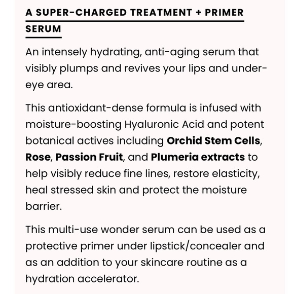 Flowerdose lip and eye serum - Picture 9 of 10